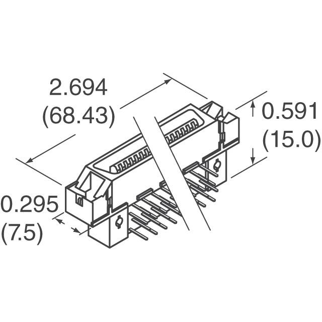 FX2B-80PA-1.27DS(71) Hirose Electric Co Ltd  Centronics Connectors